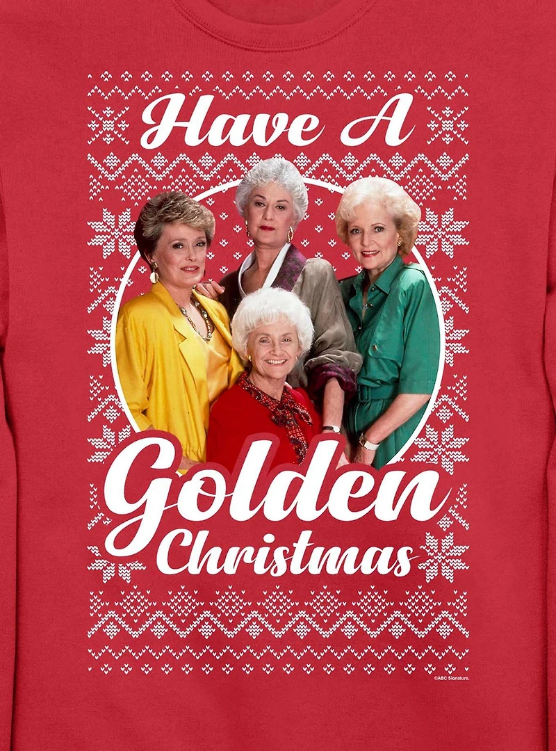 The Golden Girls Golden Ugly Christmas Sweatshirt