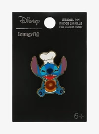 Loungefly Disney Lilo & Stitch Chef Donut Enamel Pin — BoxLunch Exclusive