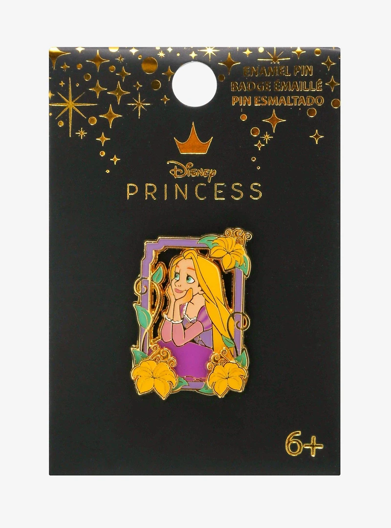 Loungefly Disney Tangled Rapunzel Golden Flower Enamel Pin — BoxLunch Exclusive