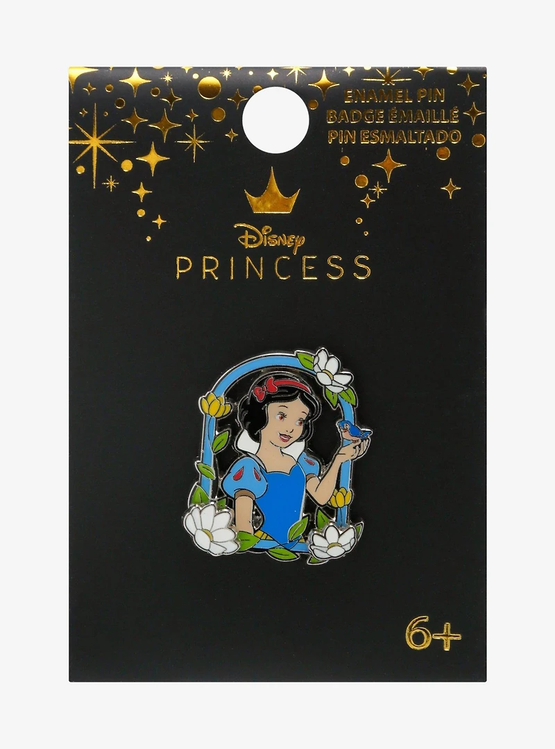 Loungefly Disney Snow White and the Seven Dwarfs Frame Enamel Pin — BoxLunch Exclusive