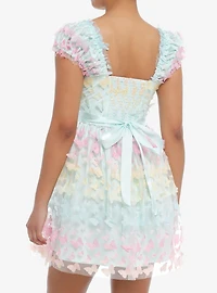 Thorn & Fable® Pastel Rainbow Butterfly Dress