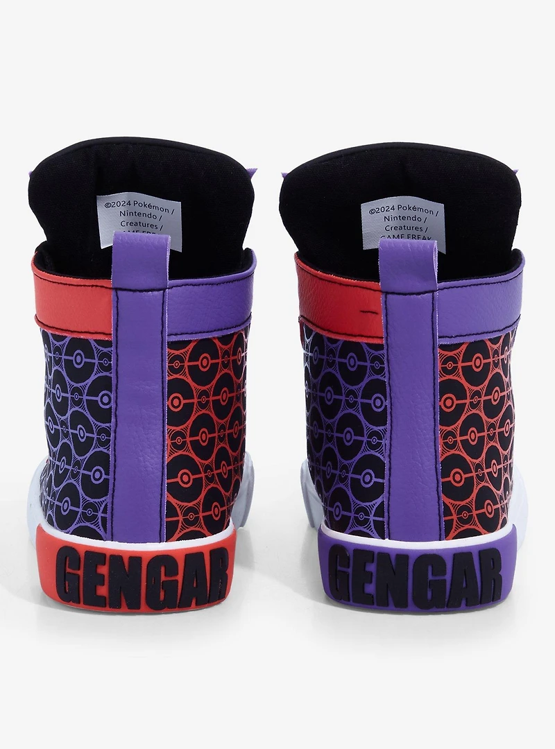 Pokemon Gengar Hi-Top Sneakers