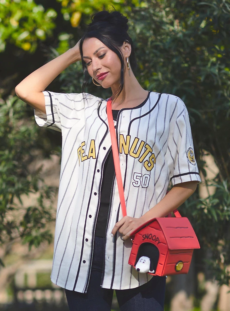 Peanuts Snoopy Figural Doghouse Crossbody Bag — BoxLunch Exclusive