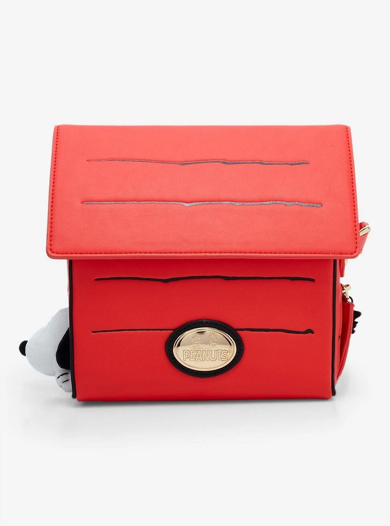 Peanuts Snoopy Figural Doghouse Crossbody Bag — BoxLunch Exclusive