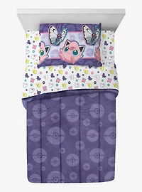 Pokemon Friendly Battle Twin Bed In Bag Set
