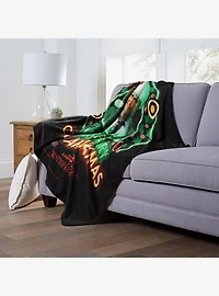 National Lampoon's Christmas Vacation Neon Clarkmas Silk Touch Throw Blanket