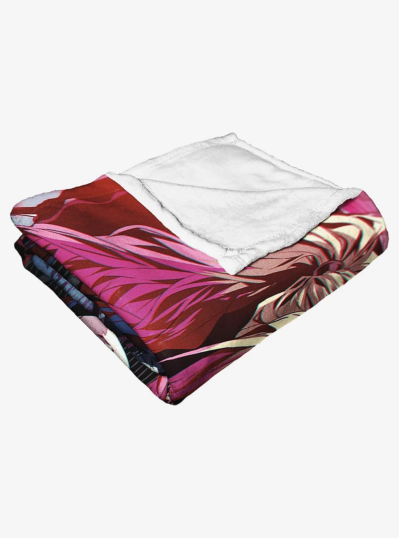 DC Harley Quinn Anime Harley Silk Touch Throw Blanket