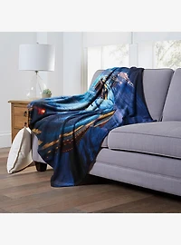 The Polar Express To The North Pole Silk Touch Throw Blanket