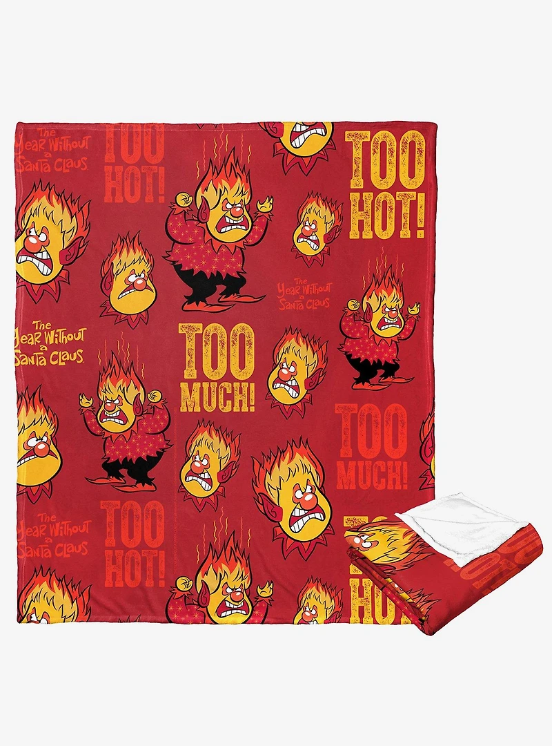 The Year Without A Santa Claus Too Much Silk Touch Throw