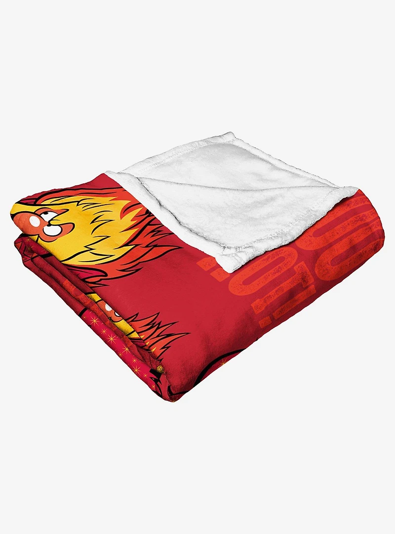 The Year Without A Santa Claus Too Much Silk Touch Throw