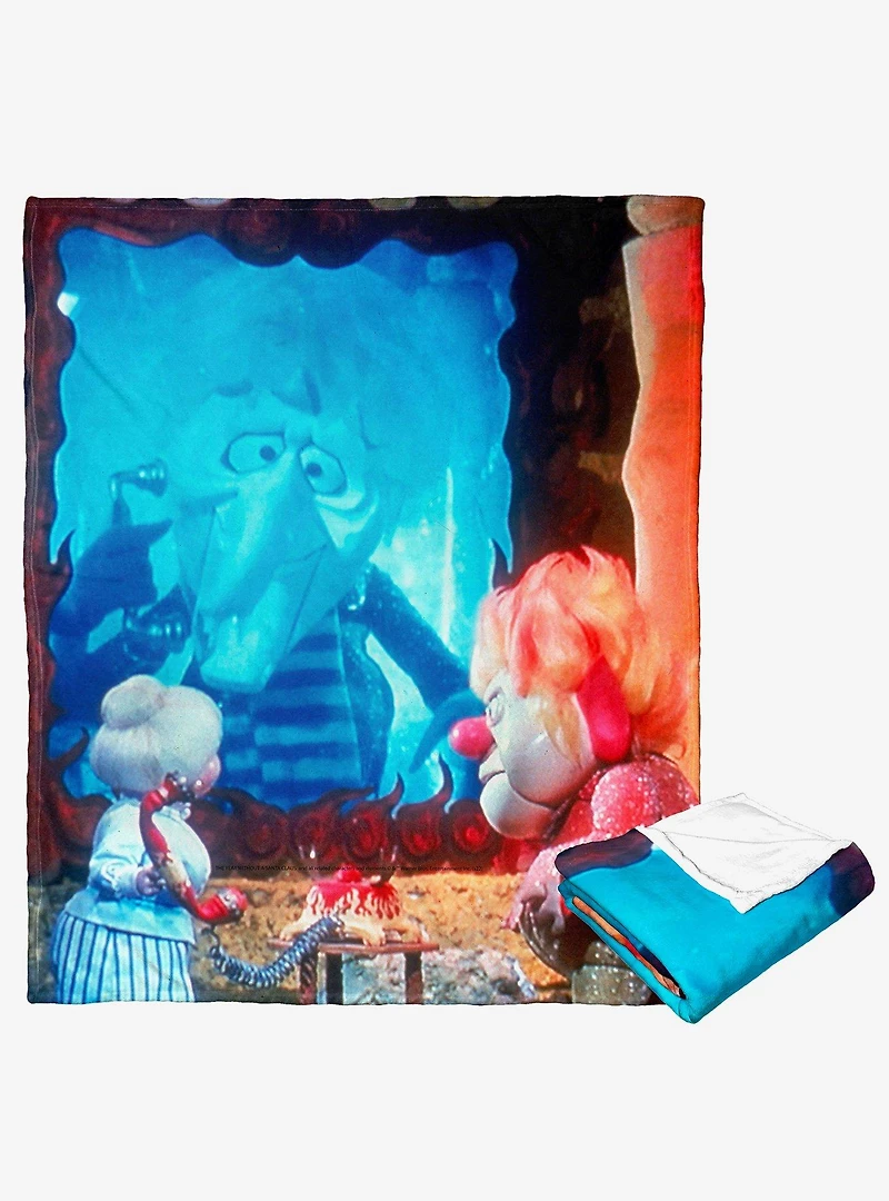 The Year Without A Santa Claus Heated Phone Call Silk Touch Throw
