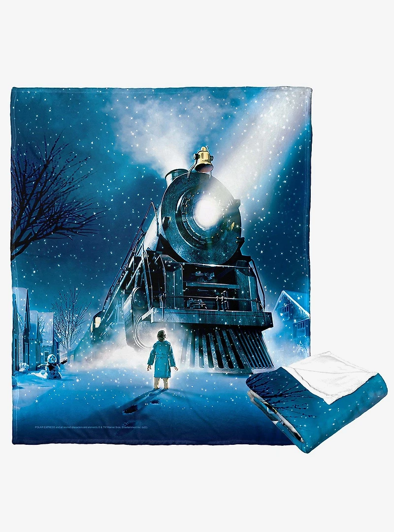 The Polar Express The Arrival Silk Touch Throw Blanket