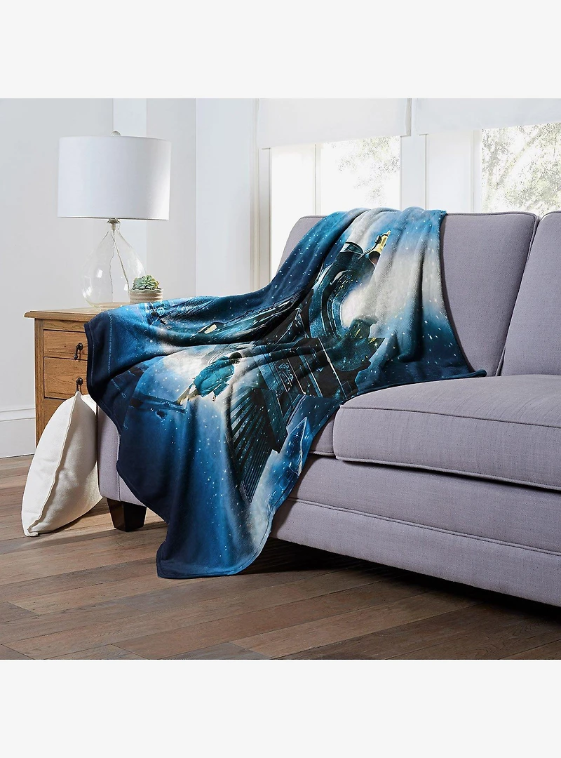 The Polar Express The Arrival Silk Touch Throw Blanket