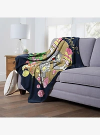 Tom And Jerry Holiday Cheer And Mischief Silk Touch Throw