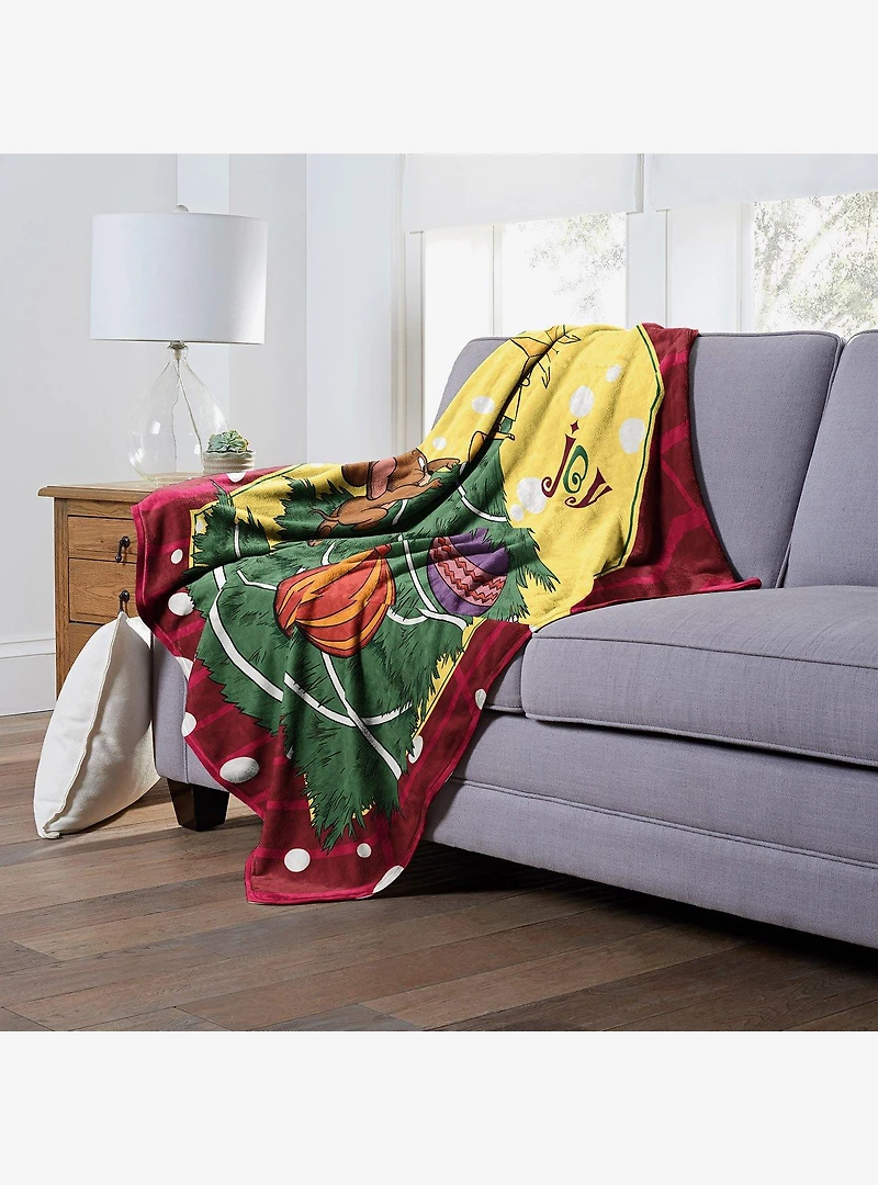 Tom And Jerry Joy Silk Touch Throw
