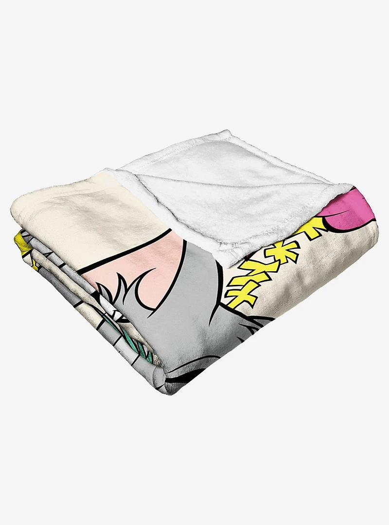 Tom And Jerry Mouse Tree Silk Touch Throw