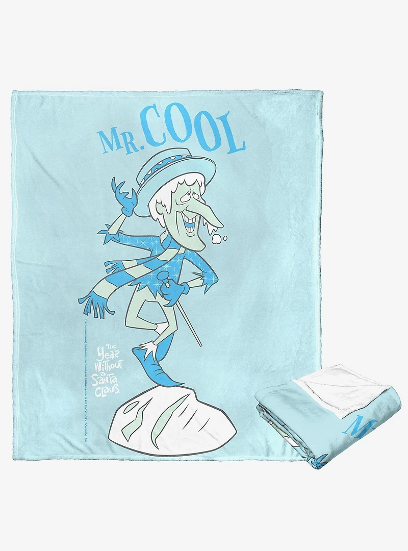 The Year Without A Santa Claus Mr Cool Silk Touch Throw