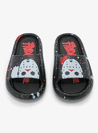Friday The 13th Jason Mask Slide Sandals