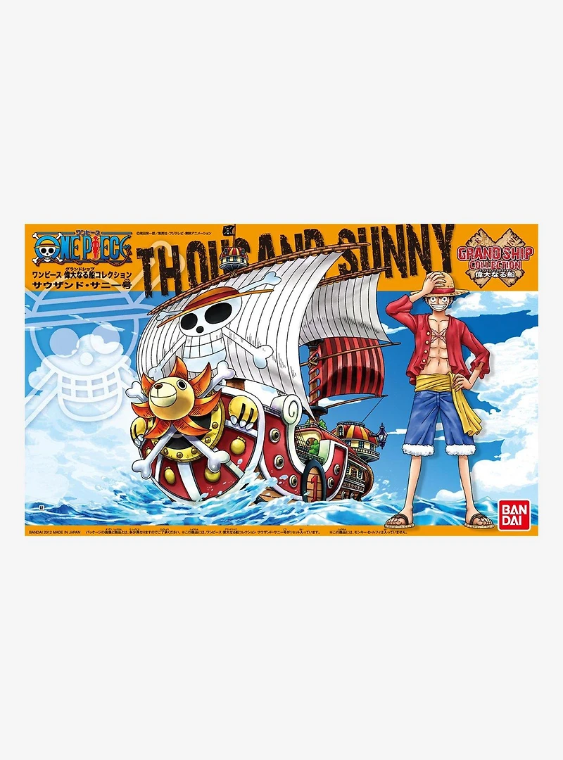 One Piece Thousand Sunny Ship Model Kit