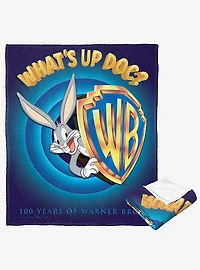 WB 100 Looney Tunes What's Up Doc Silk Touch Throw
