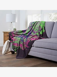 WB 100 DC Batman The Joker Clown Prince Silk Touch Throw