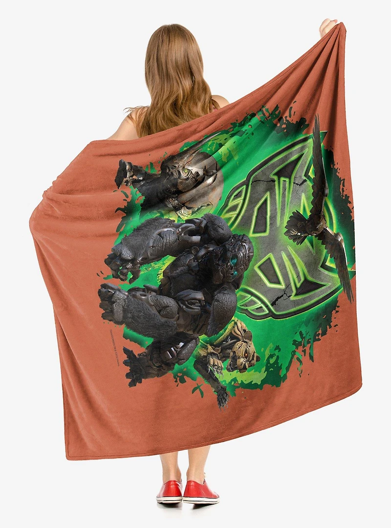 Transformers: Rise Of The Beasts The Maximals Silk Touch Throw