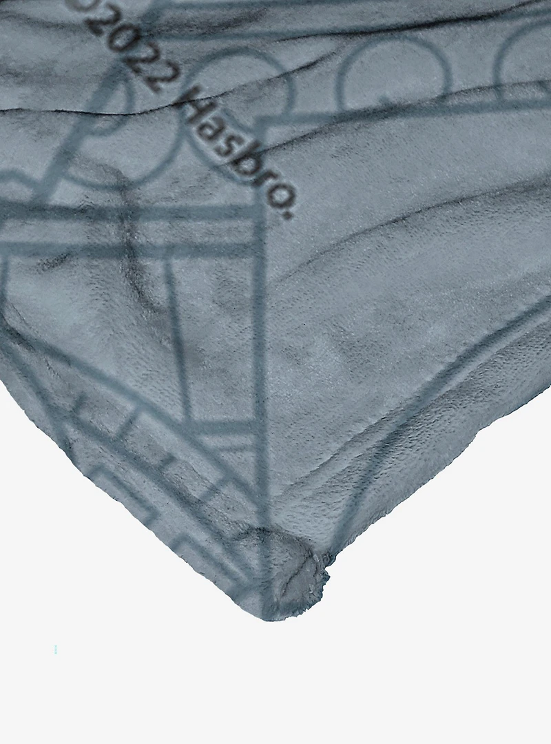 Transformers: Rise Of The Beasts Scourge Versus Optimus Prime Silk Touch Throw