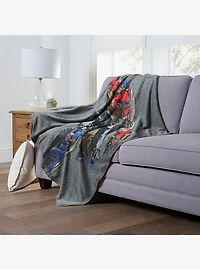 Transformers: Rise Of The Beasts Optimus Prime Silk Touch Throw
