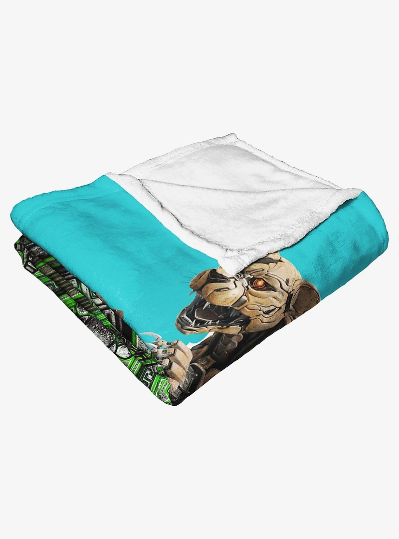 Transformers: Rise Of The Beasts Beast Mode Silk Touch Throw