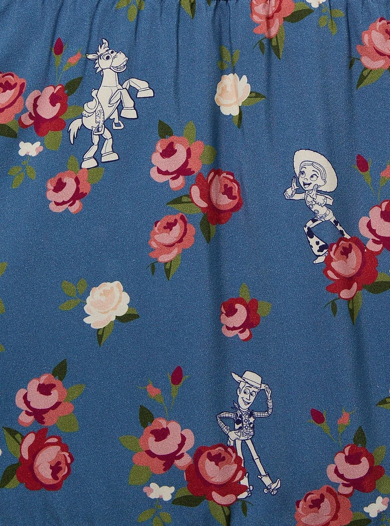 Her Universe Disney Pixar Toy Story Floral Tie Back Plus Dress — BoxLunch Exclusive