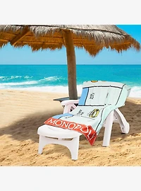 Monopoly Chance Beach Towel
