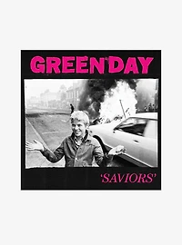 Green Day Saviors (Violet) Vinyl LP Hot Topic Exclusive