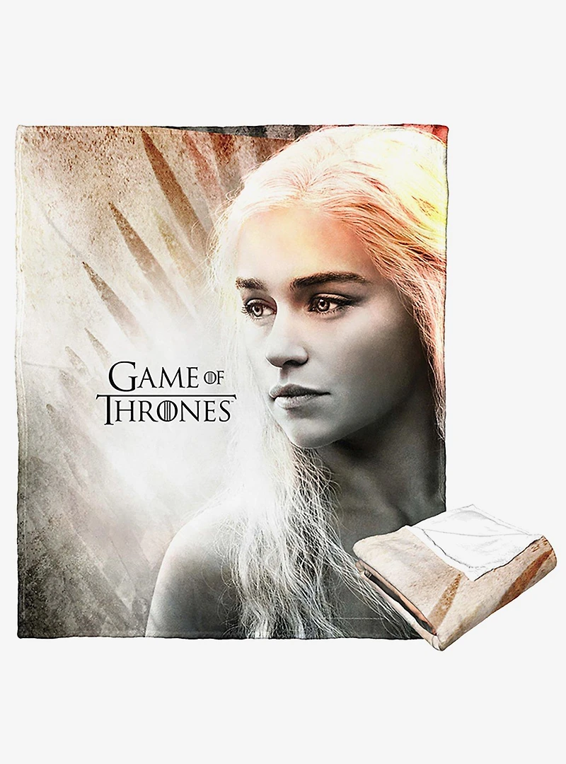 Game Of Thrones Daenerys Season Two Silk Touch Throw Blanket