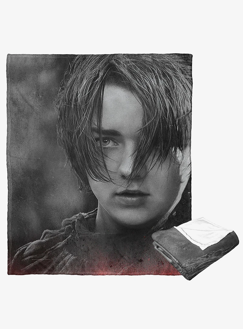 Game Of Thrones Arya Season Four Silk Touch Throw