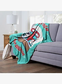 Frosty The Snowman Tis The Season Silk Touch Throw Blanket