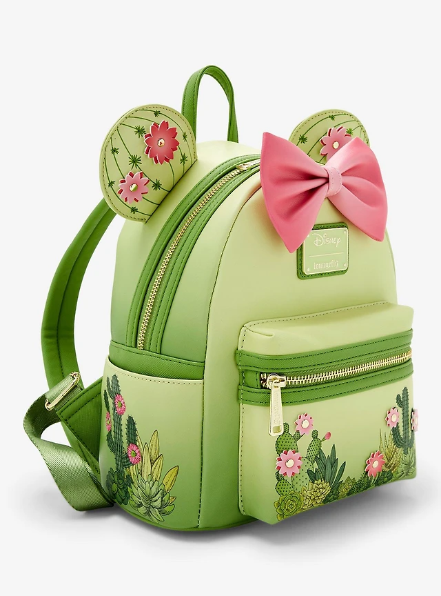 Loungefly Disney Minnie Mouse Cacti Ears Wallet - BoxLunch Exclusive Minnie Mouse Loungefly Disney Minnie Mouse Cacti Ears Wallet  main image 2