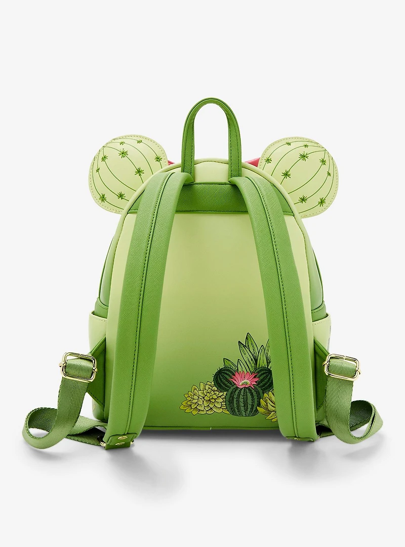 Loungefly Disney Minnie Mouse Cacti Ears Mini Backpack - BoxLunch Exclusive