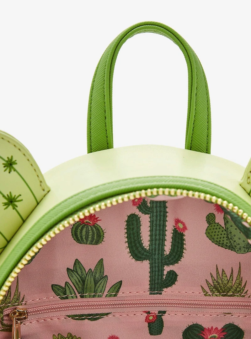 Loungefly Disney Minnie Mouse Cacti Ears Mini Backpack - BoxLunch Exclusive
