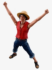 Bandai Spirits One Piece (A Netflix Series) S.H. Figuarts Monkey D. Luffy Figure