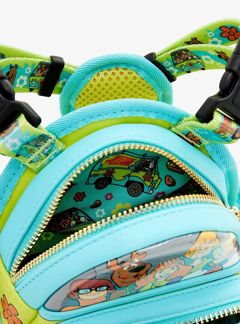 Loungefly Scooby-Doo Mystery Machine Mini Backpack Medium Dog Harness