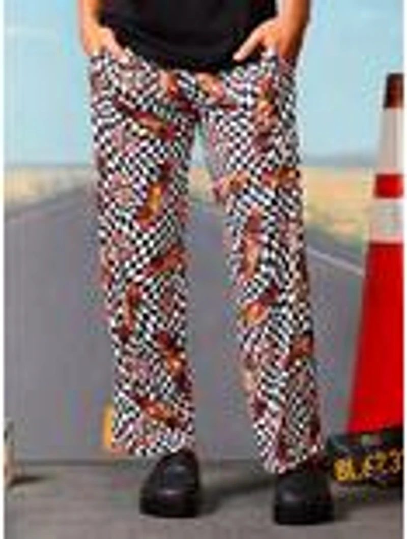 Disney Pixar Cars Lightning McQueen Racing Allover Print Sleep Pants - BoxLunch Exclusive