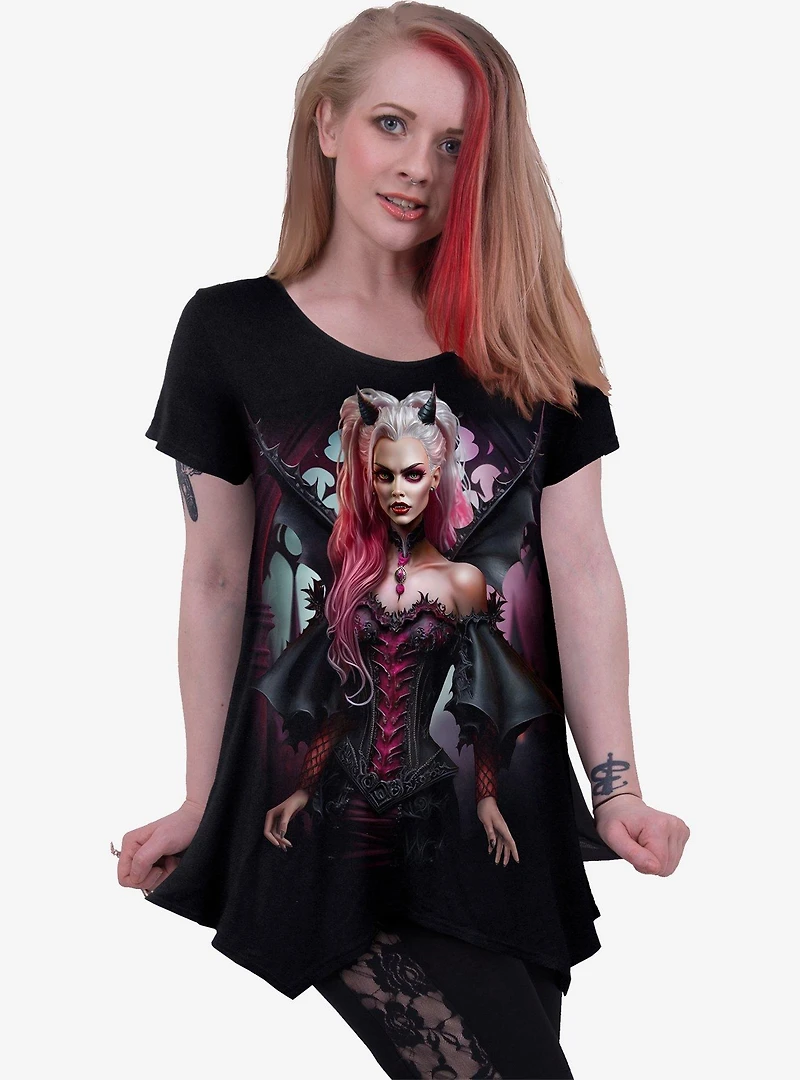 Spiral The Antibarb Smock Tunic Casual Top