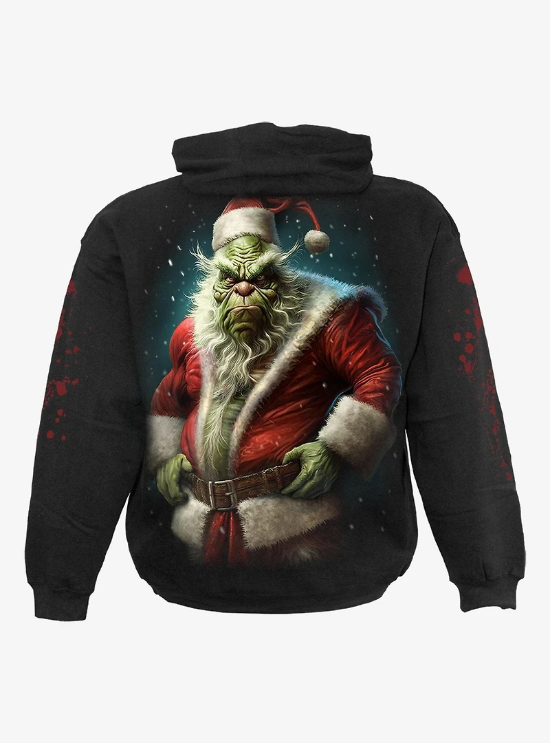 Spiral Bah Humbug Hoodie Black