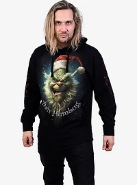 Spiral Bah Humbug Hoodie Black