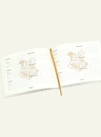 Harry Potter Always Cream Guest Book
