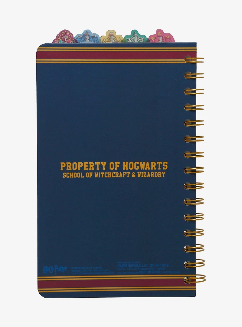 Harry Potter Hogwarts Crest Tab Journal - BoxLunch Exclusive