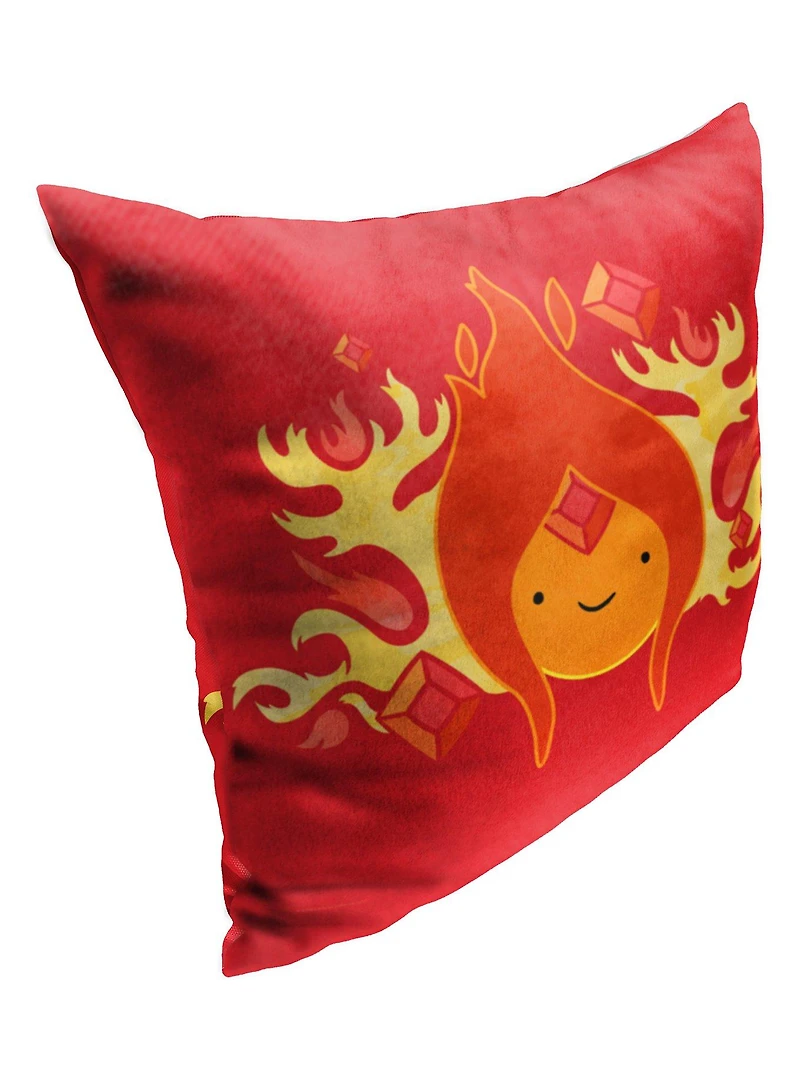 Adventure Time Flame Princess Printed Throw Pillow