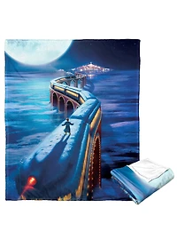 The Polar Express To The North Pole Silk Touch Throw Blanket