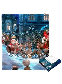 The Year Without A Santa Claus Down Santa Claus Lane Silk Touch Throw