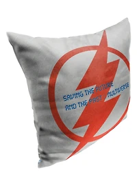 DC The Flash Saving The Past And Future Printed Pillow